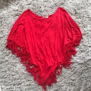 Fringe blouse